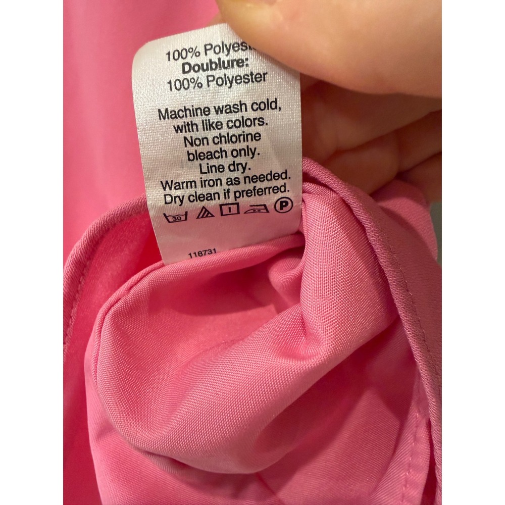 J.Crew Pink Scalloped V-Neck Racerback Camisole Tank Top Womens 4 - Picture 4 of 9